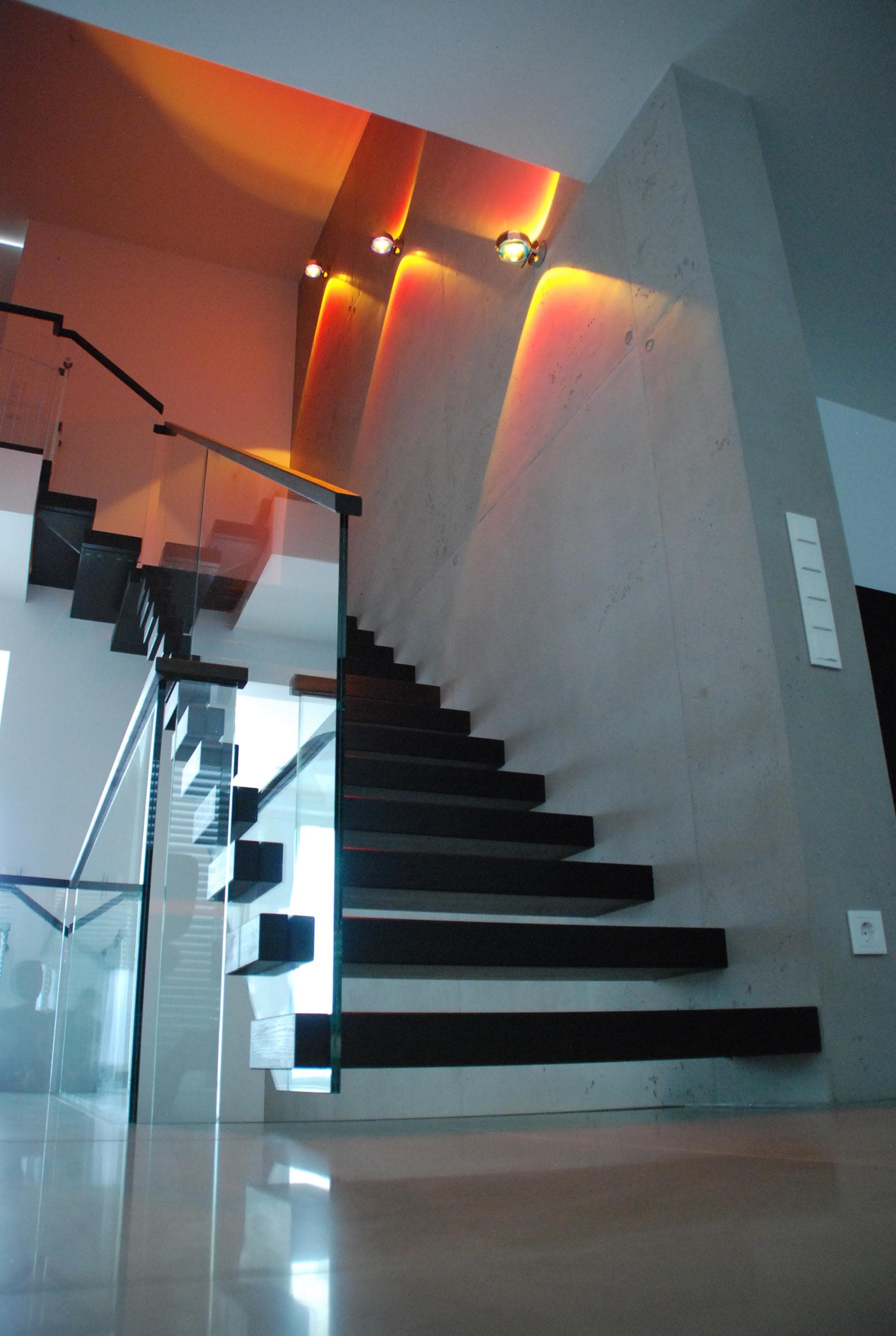 Betonoptik Als Wandgestaltung Der Gestaltungsmaler