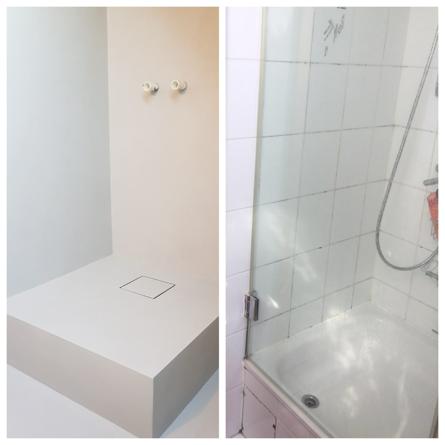 Fugenlose Badsanierung ohne Silikonfuge - DER GESTALTUNGSMALER