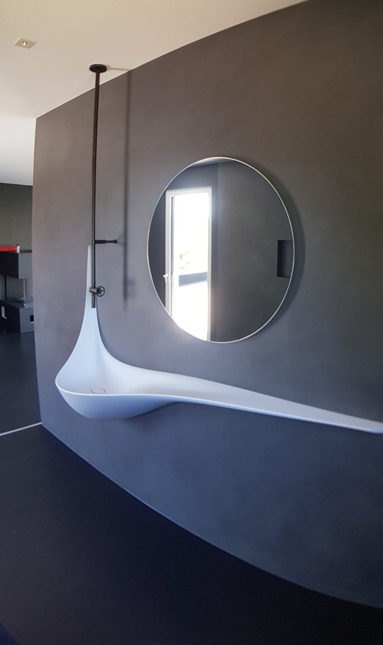 Fantini-Design und fugenloses Bad